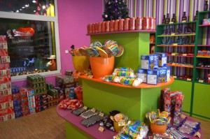 Prodejna Candy Store vás překvapí příjemnou atmosférou a pestrou nabídkou.